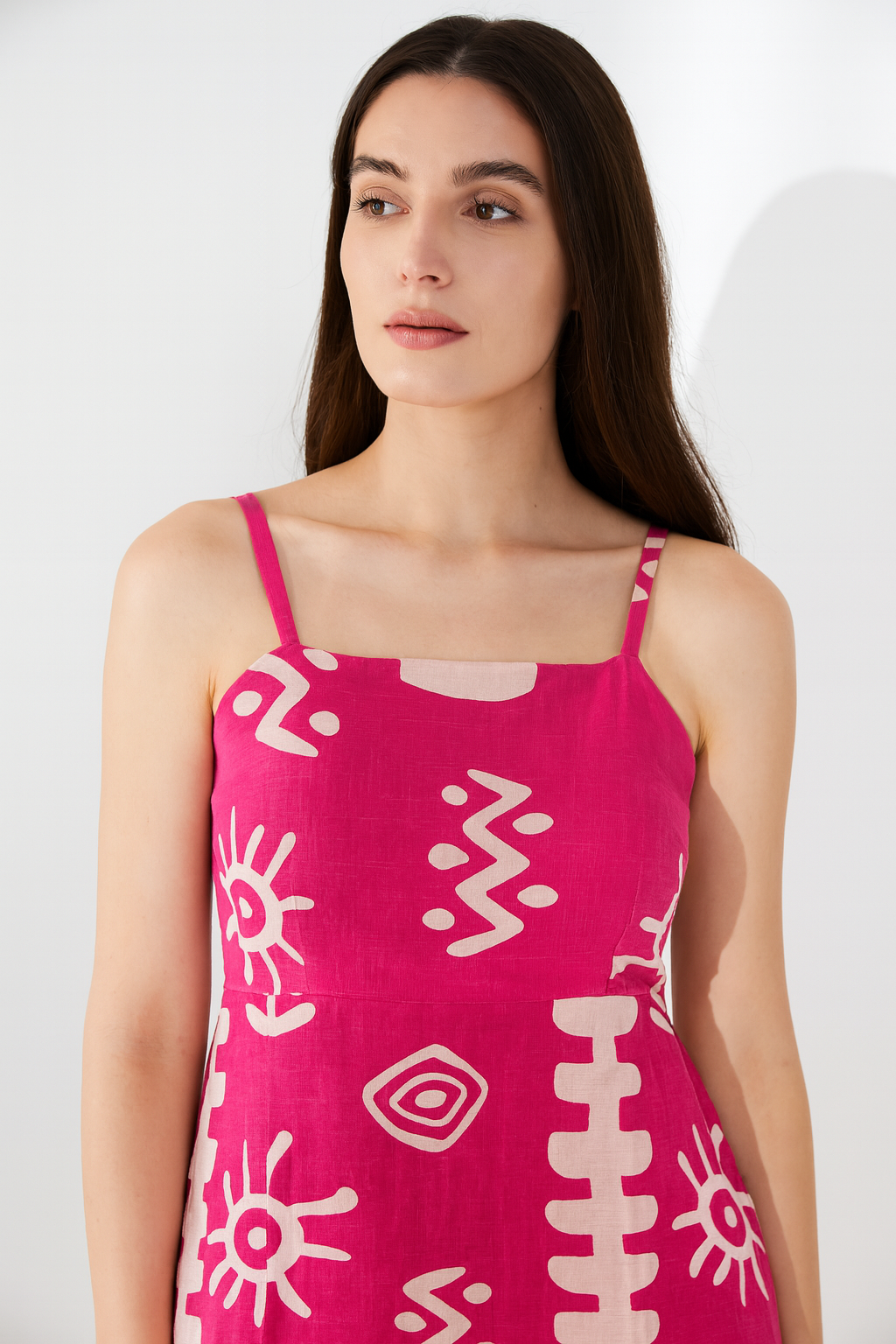 Cotton Sleeveless Printed Co-ord Set