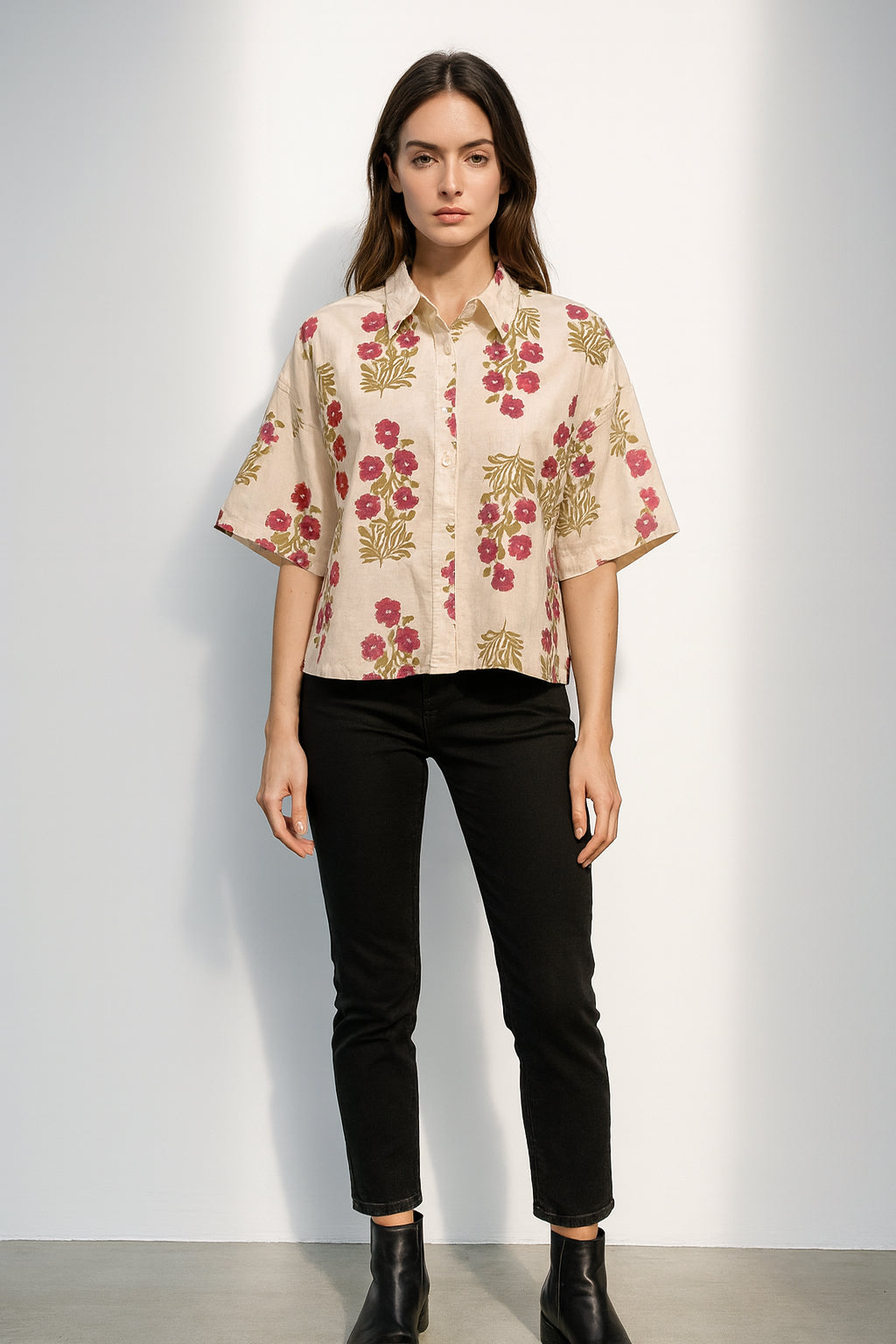 Cotton Floral Top