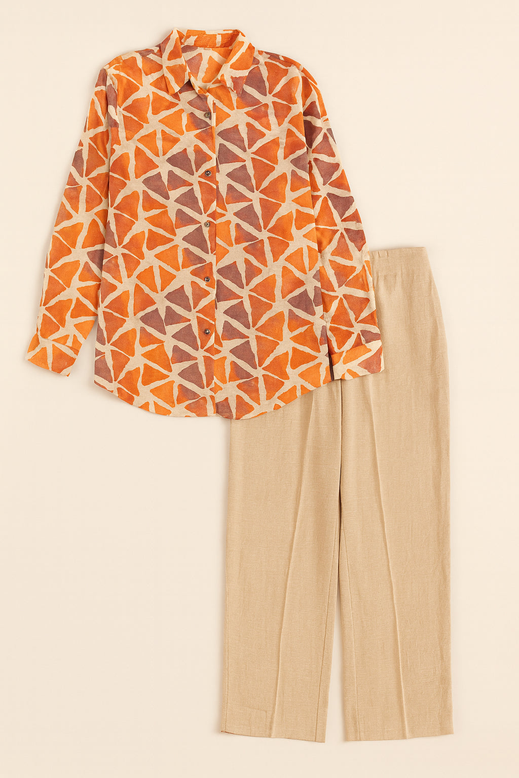 Cotton Printed Co-ord Set With Matching Pant