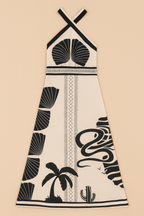 Halter Neck Long Dress