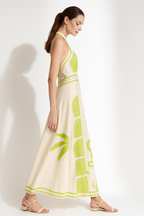 Halter Neck Long Dress