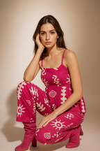 Cotton Sleeveless Printed Co-ord Set