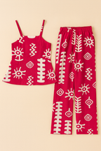 Cotton Sleeveless Printed Co-ord Set