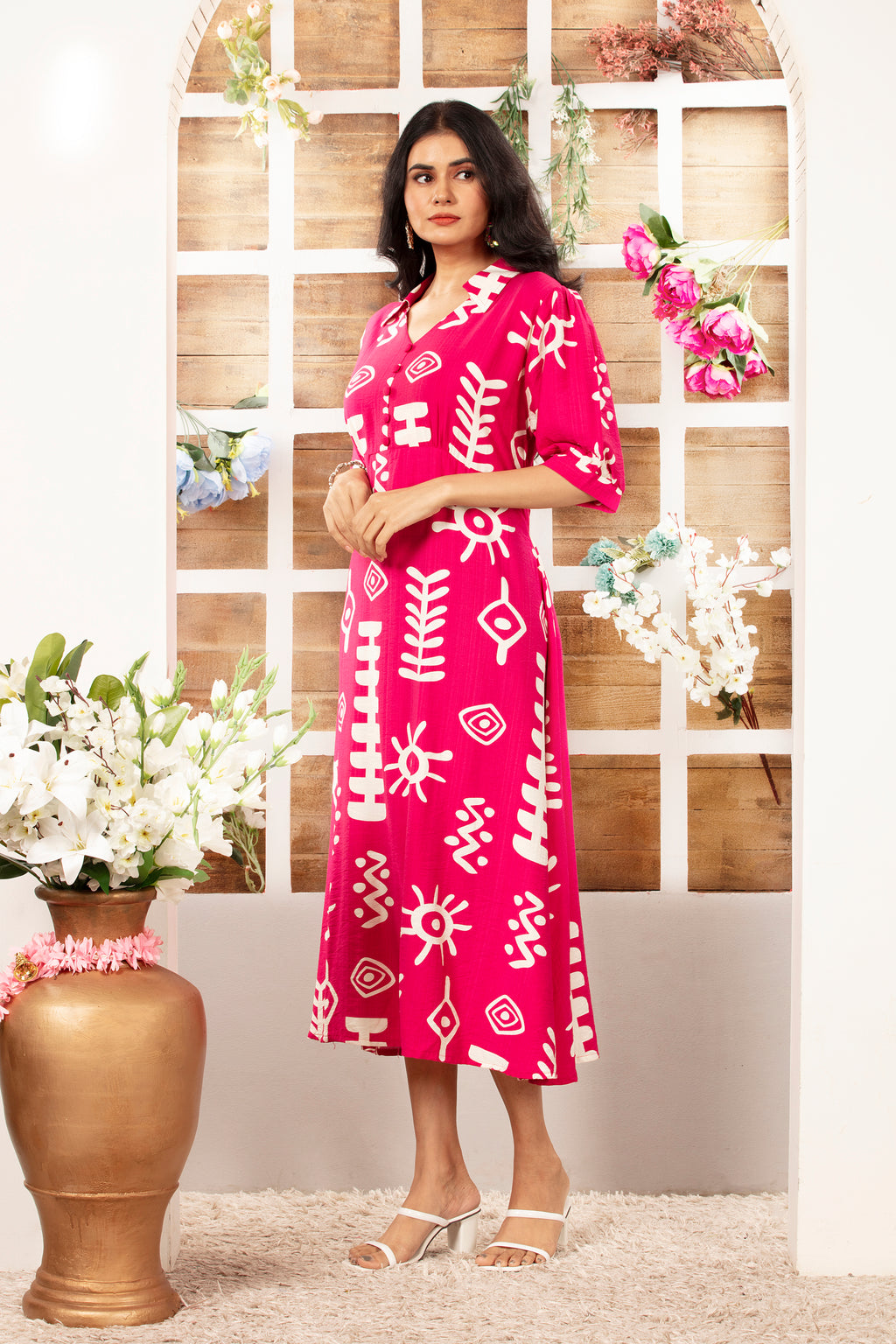 Cotton Kurti Style Dress