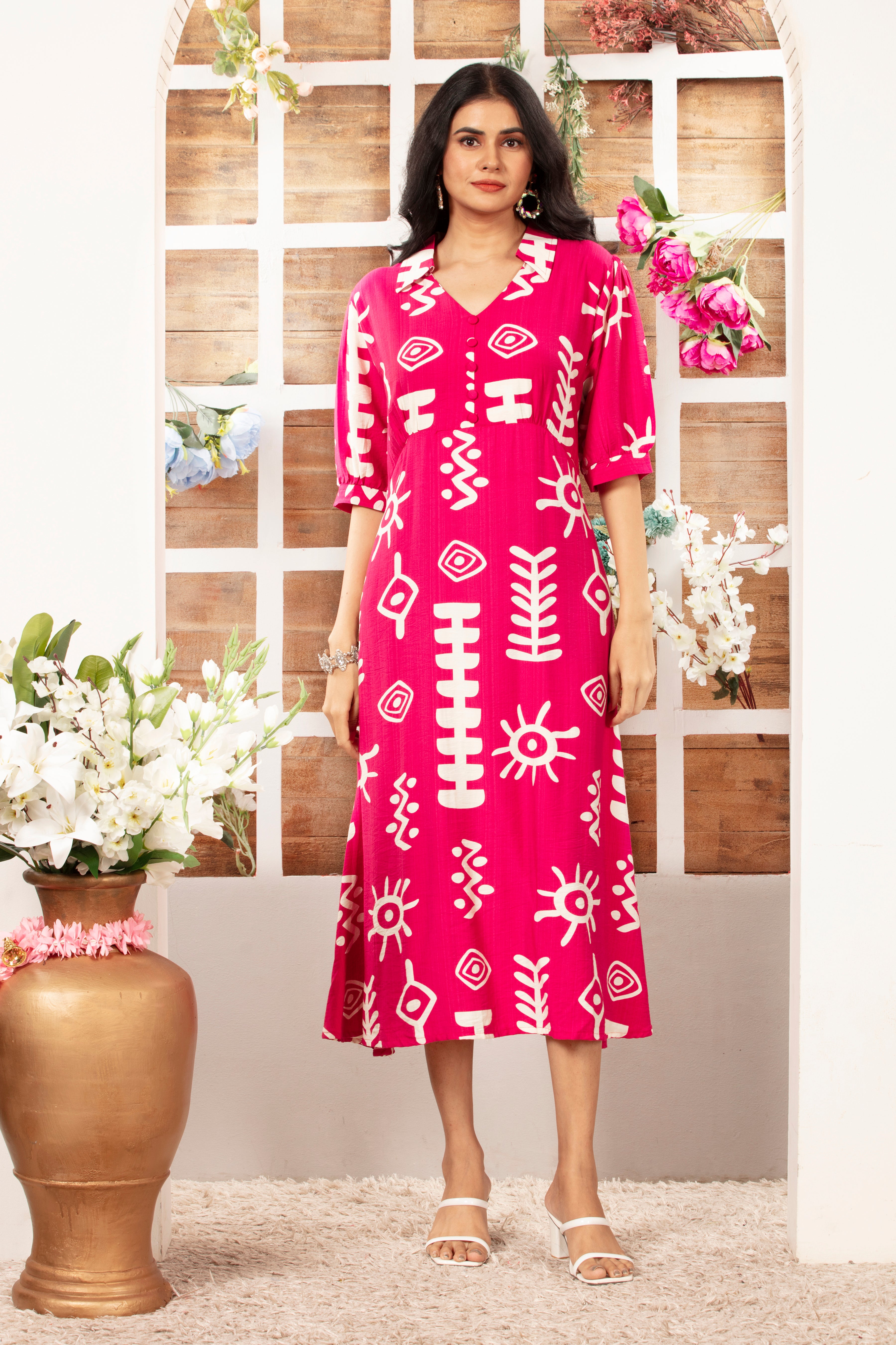 Cotton Kurti Style Dress