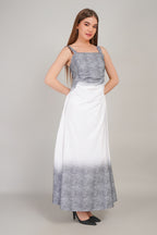 Two-Sided Shaded Long Dress