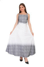 Two-Sided Shaded Long Dress