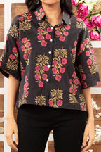 Cotton Floral Top