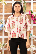 Cotton Floral Top