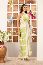 Halter Neck Long Dress