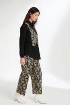 Cotton Co-ord Set with Matching Jacket & Pant