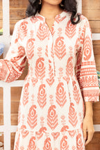 Cotton Kurti Style Printed Dress