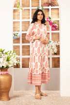 Cotton Kurti Style Printed Dress