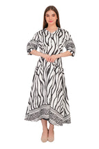 Cotton Kurti Style Border Print Dress