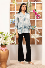 Cotton Rayon Printed Top