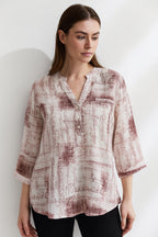 Cotton Rayon Printed Top