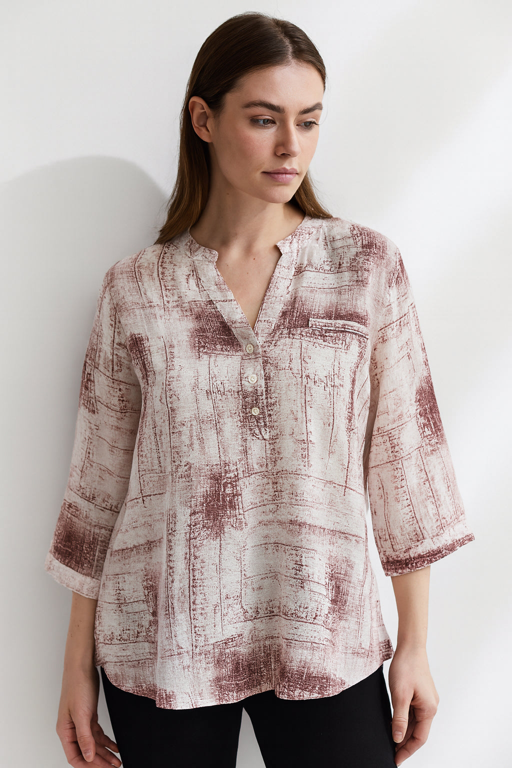 Cotton Rayon Printed Top