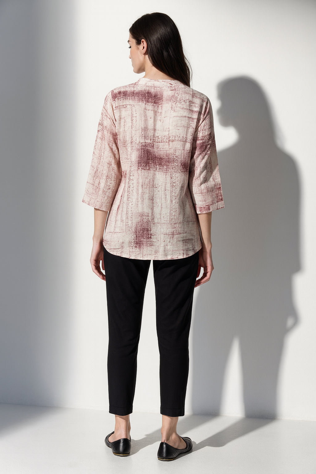 Cotton Rayon Printed Top