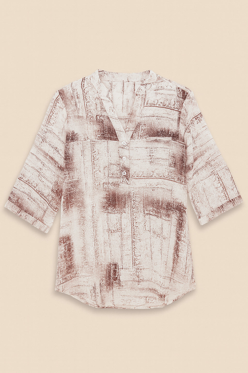 Cotton Rayon Printed Top