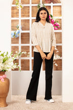 Cotton Striped Top