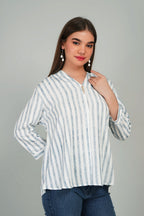 Cotton Striped Top