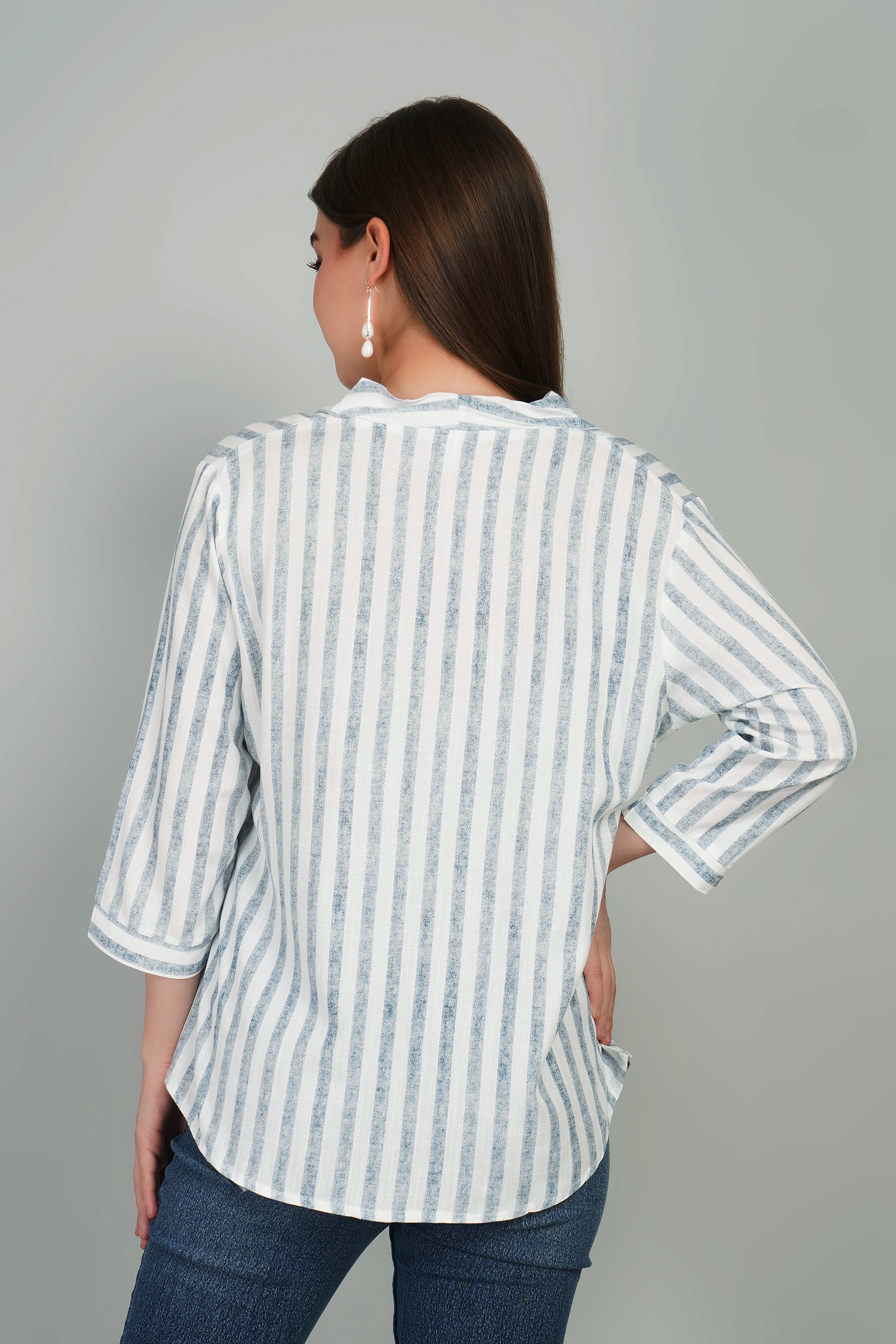 Cotton Striped Top