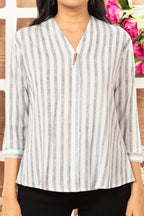Cotton Striped Top