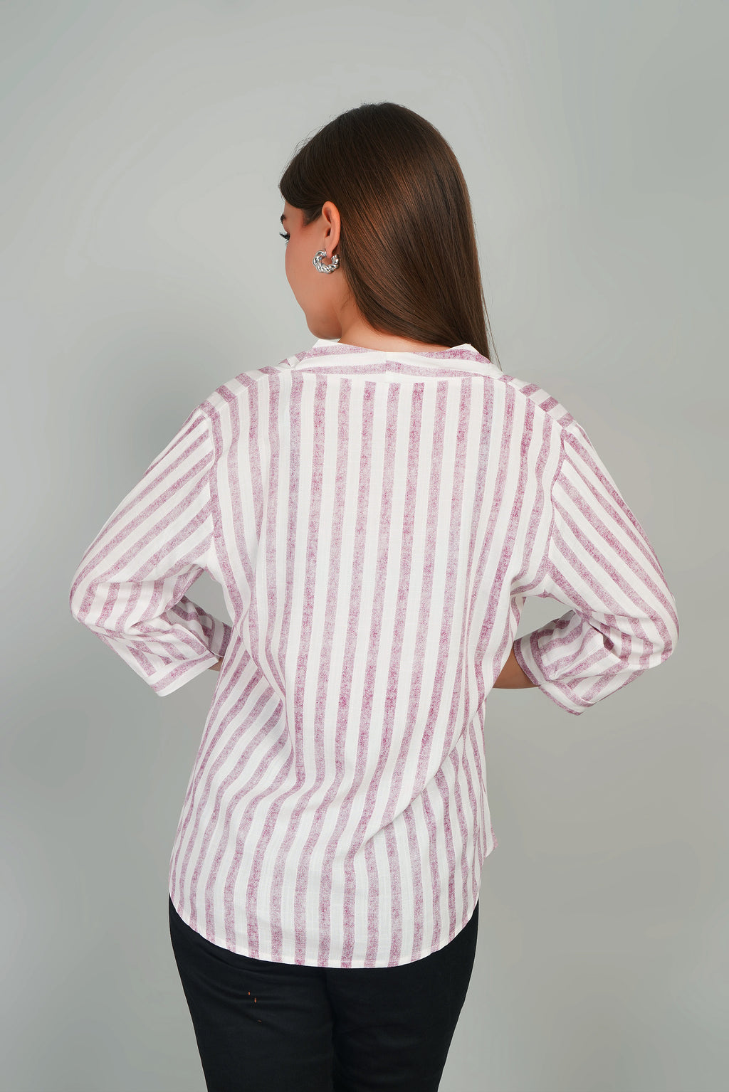 Cotton Striped Top