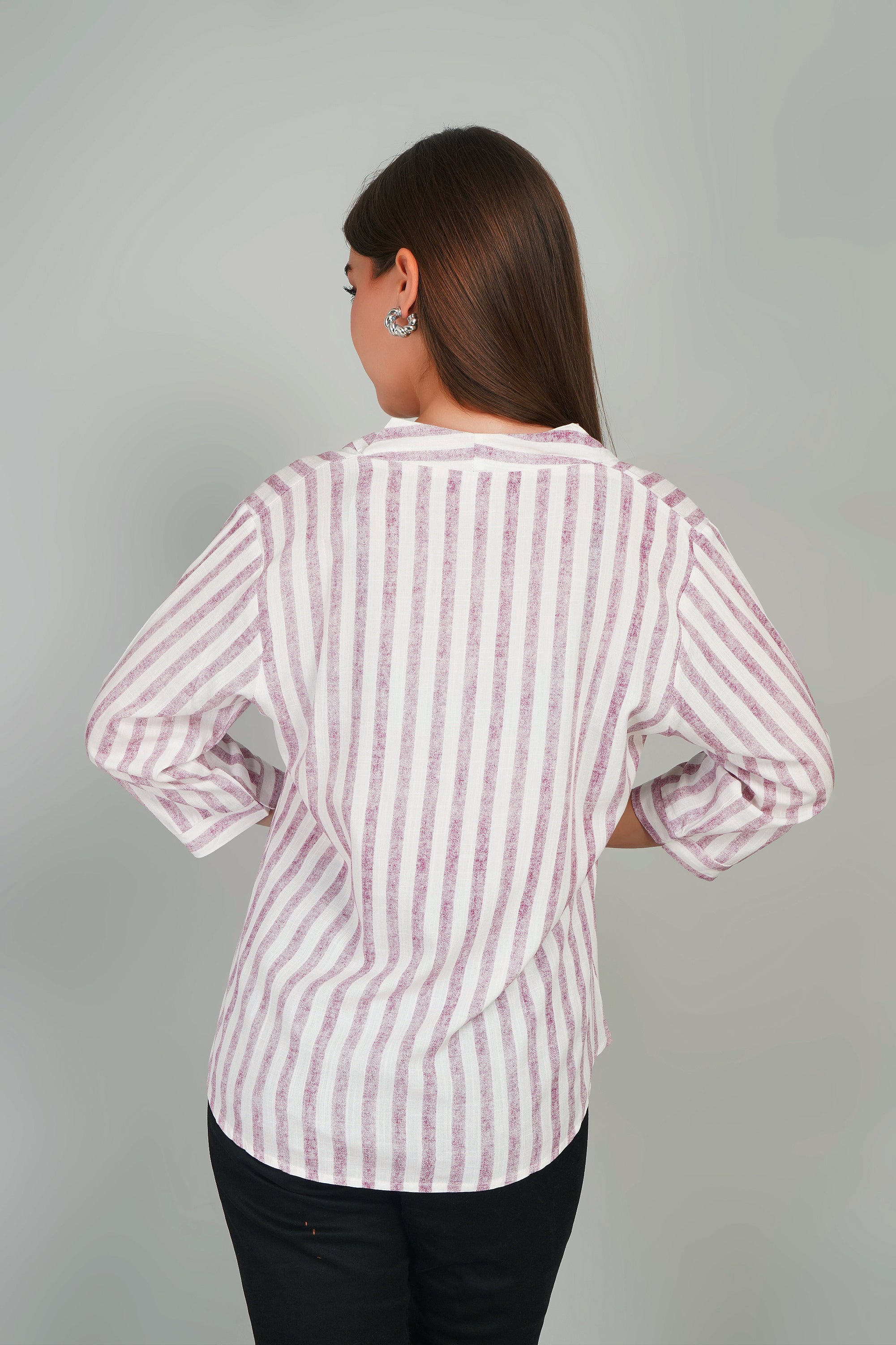 Cotton Striped Top