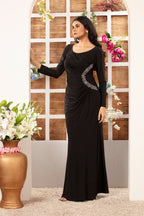 The Kohinoor Black Dress