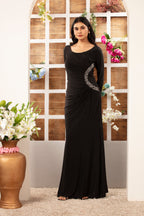 The Kohinoor Black Dress