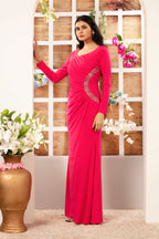 The Kohinoor Pink Dress