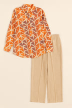 Cotton Printed Co-ord Set With Matching Pant