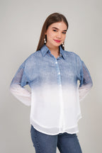 Chiffon Shaded Shirt