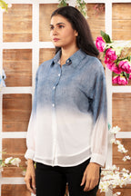 Chiffon Shaded Shirt